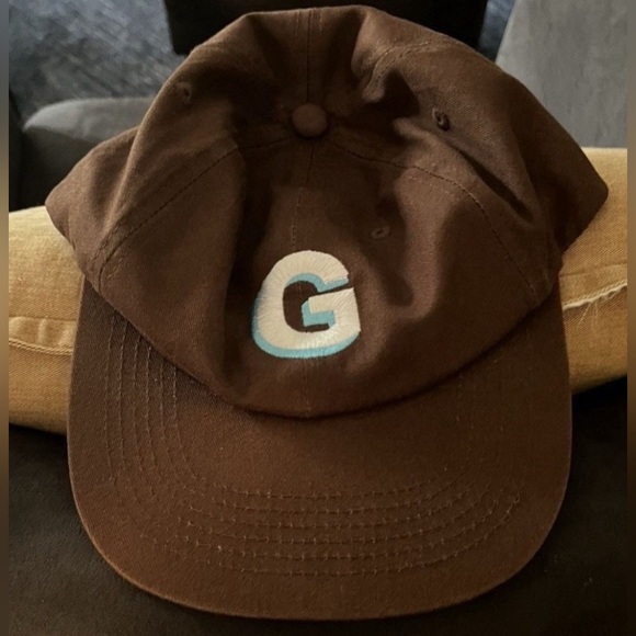 Golf Wang Chocolate Cap with Sky Blue 'G' Emblem - Picture 1 of 3
